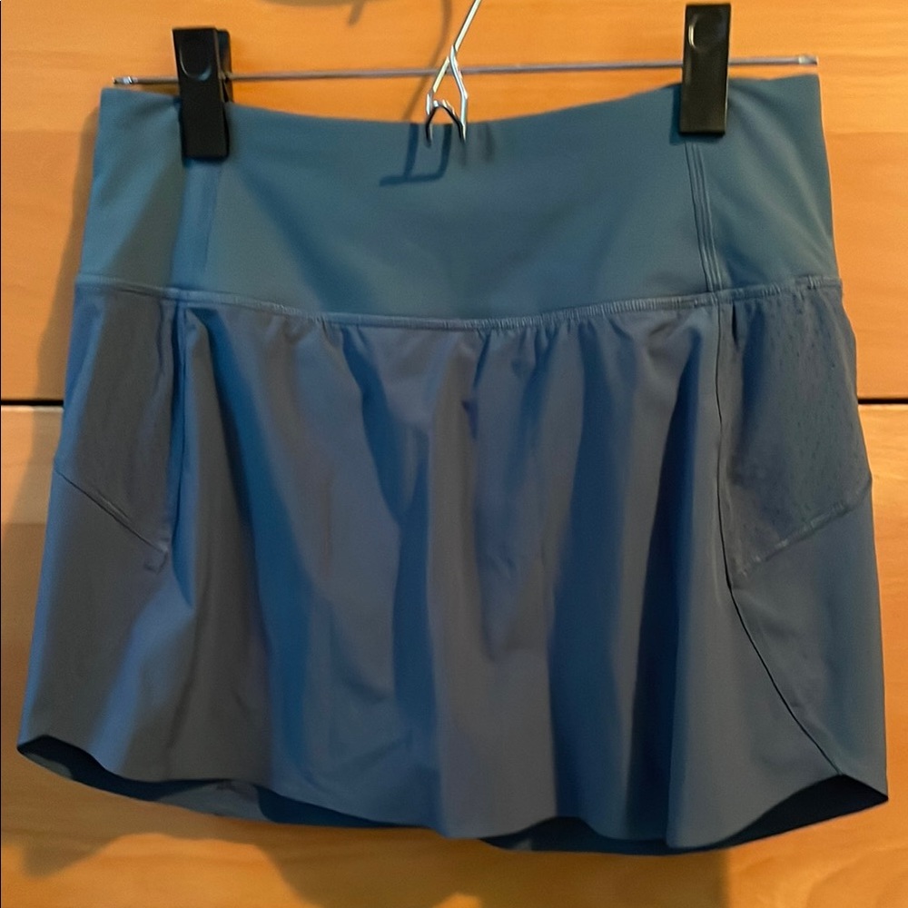 Athleta Run With It Skort in Turquoise